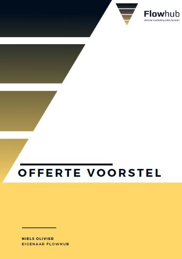 offerte voorstel flowhub